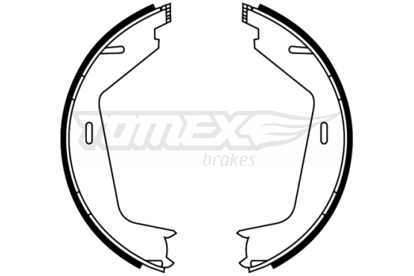 Sada brzdových čelistí TOMEX Brakes